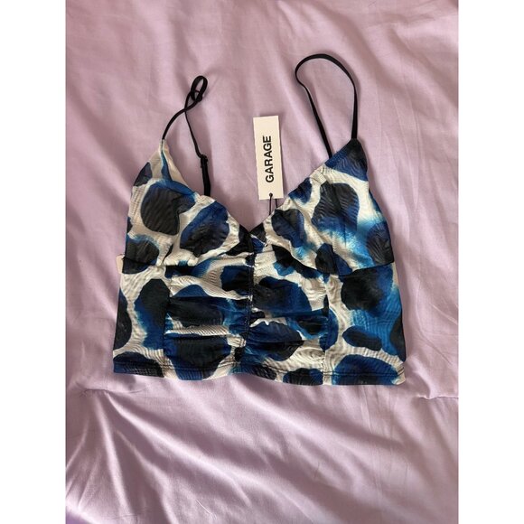 Blue mesh garage top Size S - Picture 1 of 3